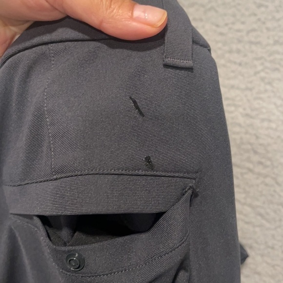 Lululemon commission pants Slim-Fit Trouser size 28 color Obsidian - Picture 7 of 10